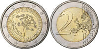 Slovenia 2 Euro Ljubljana Botanical Garden, Vantaa, Bi-Metallic -