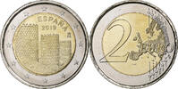 Spain 2 Euro Old Town of Avila, Madrid, Bi-Metallic -