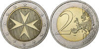 Malta 2 Euro Paris, Bi-Metallic -