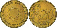 Netherlands 20 Euro Cent Utrecht, Nordic gold -