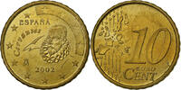 Spain 10 Euro Cent Madrid, Nordic gold -