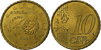 Spain 10 Euro Cent Madrid, Nordic gold -