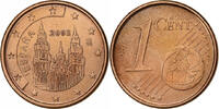 Spain Euro Cent Madrid, Copper Plated Steel -