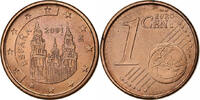 Spain Euro Cent Madrid, Copper Plated Steel -