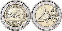 Belgium 2 Euro Brussels, Bi-Metallic -