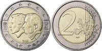 Belgium 2 Euro Brussels, Bi-Metallic -