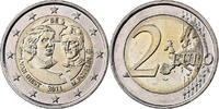Belgium 2 Euro Brussels, Bi-Metallic -