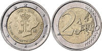 Belgium 2 Euro Brussels, Bi-Metallic -