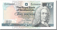Scotland 5 Pounds Banknote, 1997-03-26, KM:352b -