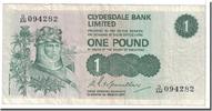 Scotland 1 Pound Banknote, 1977-03-01, KM:204c -