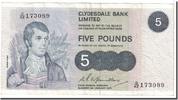 Scotland 5 Pounds Banknote, 1975-01-06, KM:205c -