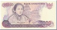 Indonesia 10,000 Rupiah Banknote, KM:126a -