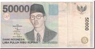 Indonesia 50,000 Rupiah Banknote, KM:139a -
