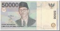 Indonesia 50,000 Rupiah Banknote, KM:139a -