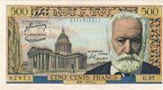 France 500 Francs Victor Hugo, U.57, Fayette:35.4, KM:133a -