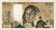 France 500 Francs 1974 Pascal, 1974-12-05, V.44 S+ 11,95 EUR  Excl. 4,95 EUR Verzending