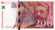 France 200 Francs Eiffel, G073537733 -