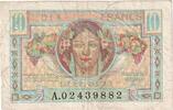 France 10 Francs 1947 French Treasury, A.02439882 -