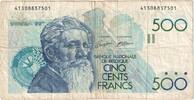 Belgium 500 Francs S+ -
