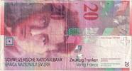 Switzerland 20 Francs SS -