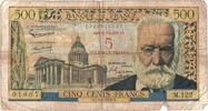 France 5 Nouveaux Francs on 500 Francs 1959-02-12, M.122 01887 -