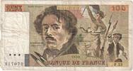 France 100 Francs Delacroix, F.23 -