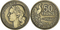 France 50 Francs Coin, Guiraud, Beaumont - Le Roger -