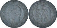 France 5 Centimes Coin, Napoleon III, Napoléon III, Paris -