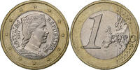 Latvia Euro Stuttgart, Bi-Metallic, KM:156 -