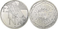 France 5 Euros Fraternité, Silver, Gadoury:EU647 -