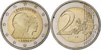 Luxembourg 2 Euro Henri, Utrecht, Bi-Metallic, KM:88 -