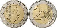 Luxembourg 2 Euro Henri, Utrecht, Bi-Metallic, KM:82 -