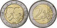 Belgium 2 Euro Albert II, Brussels, Bi-Metallic, KM:240 -
