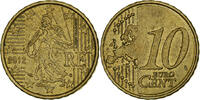 France 10 Euro Cent Paris, Brass, KM:1410 -