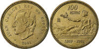 Spain 100 Pesetas Juan Carlos I, Madrid, Aluminum-Bronze -