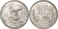 Romania 100 Lei Nickel plated steel, KM:111 -