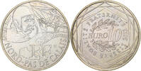 France 10 Euro Nord-Pas-de-Calais, Paris, Silver -