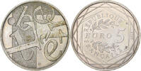 France 5 Euros Liberté, Silver, Gadoury:EU647 -
