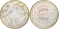 France 10 Euro Midi-Pyrénées, Paris, Silver, Gadoury:EU514 -