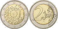 Ireland 2 Euro Drapeau européen, Sandyford, Bi-Metallic -