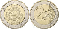 Ireland 2 Euro 10 years euro, Bi-Metallic -