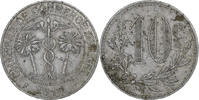 Algeria 10 Centimes Alger, Chambre de Commerce, Aluminium -