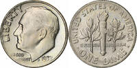 United States Dime Roosevelt Dime, U.S. Mint, Copper-Nickel Clad Copper -