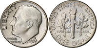 United States Dime Roosevelt Dime, U.S. Mint, Copper-Nickel Clad Copper -