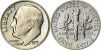 United States Dime Roosevelt Dime, U.S. Mint, Copper-Nickel Clad Copper -