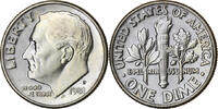 United States Dime Roosevelt Dime, U.S. Mint, Copper-Nickel Clad Copper -