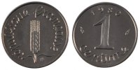 France Centime Coin, Épi, Stainless Steel, Gadoury:91 -