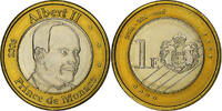 Monaco Euro unofficial private coin, Bi-Metallic -