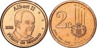 Monaco 2 Euro Cent unofficial private coin, Copper Plated Steel -