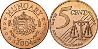 Hungary 5 Euro Cent Copper -